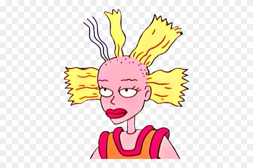 Rugrats Blonde Hair Parted - wide 2