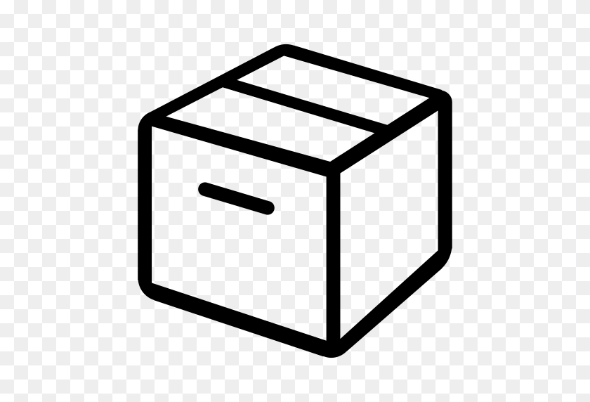 512x512 D Box, D, Формат Иконка Png И Вектор Для Бесплатной Загрузки - Коробка Png