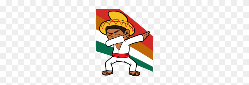 190x228 Dabbing Dab Cinco De Mayo Mexican Poncho Sombrero - Mexican Sombrero PNG