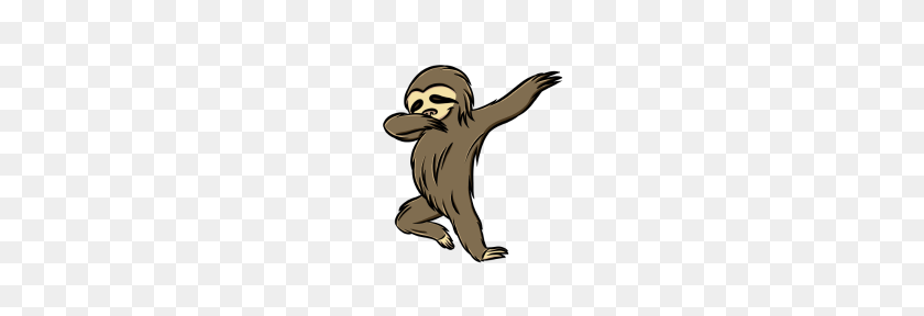 190x228 Dabbing Sloth Dab Dance Lazy Sloth - Sloth PNG