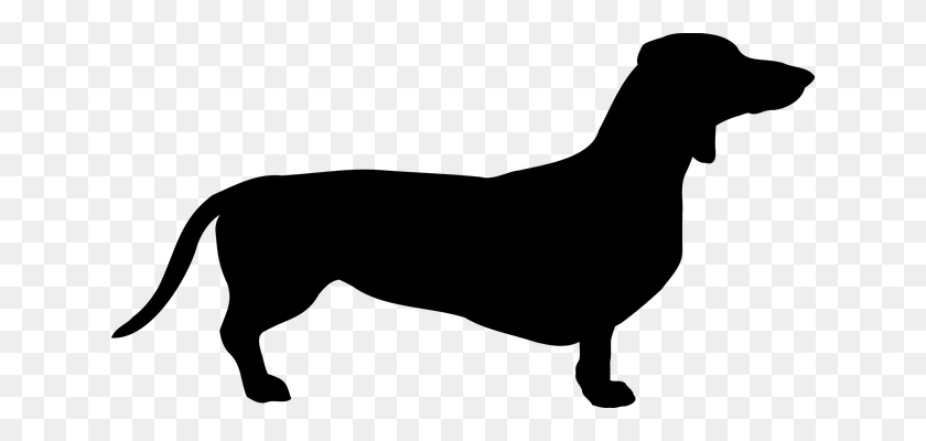 638x340 Dachshund Png Black And White Transparent Dachshund Black - Dachshund Black And White Clipart