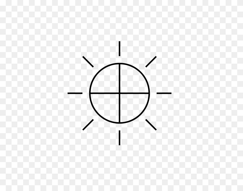 424x600 Dacian Solar Symbol Png Clip Arts For Web - Solar System Clipart Black And White
