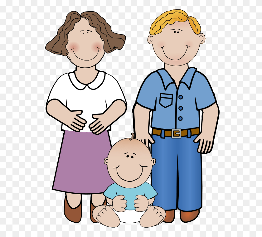 598x700 Dad Cliparts - Mom And Son Clipart
