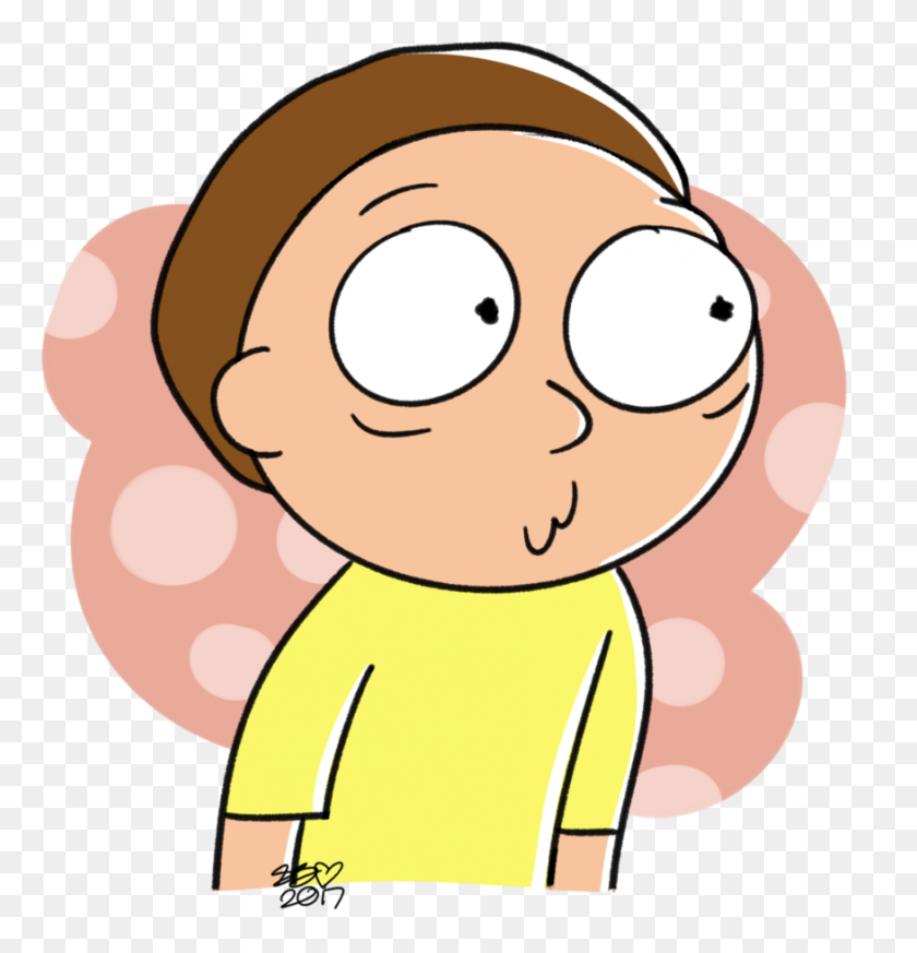 875x913 Dad Day Morty - Morty PNG