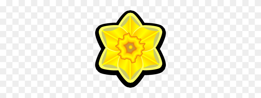 256x256 Daffodil Icon Free Download As Png And Formats - Daffodil PNG