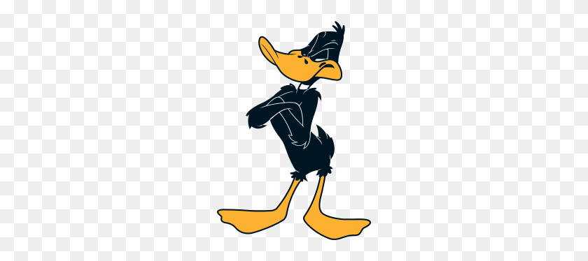 220x314 Daffy Duck Porky's Duck Hunt - Wile E Coyote Clipart