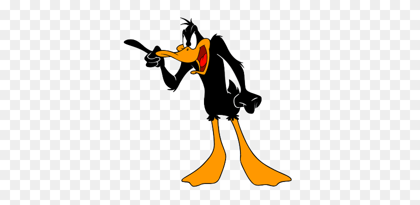 358x350 Daffy Duck's Mass Email Maryanne Christiano Mistretta - Loony Tunes Clipart