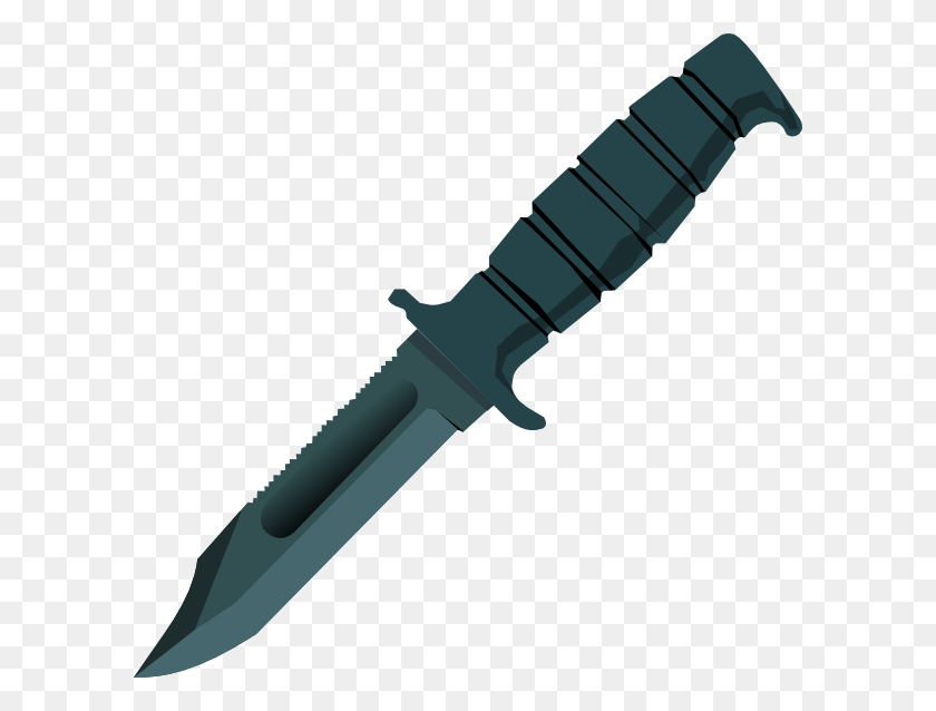 600x578 Dagger Knife Clipart Free Download Clip Art - Kitchen Knife Clipart