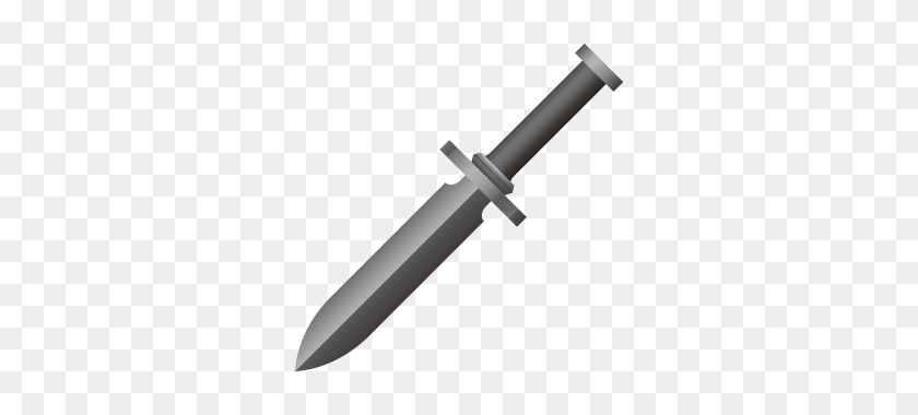 320x320 Dagger Knife Emojidex - Knife Emoji PNG