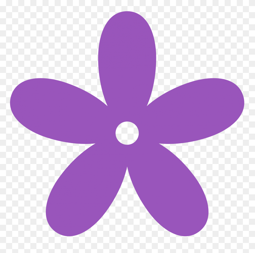 1969x1952 Светло-Фиолетовый Цветок Георгин - Июньские Цветы Картинки Клипарт