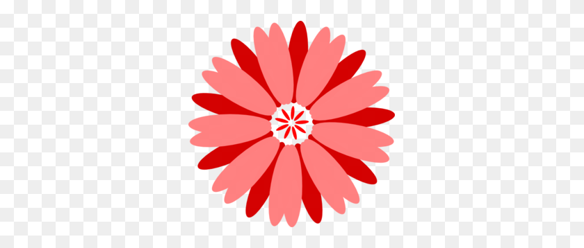 297x298 Dahlia Flower Clip Art - Forget Me Not Flower Clipart
