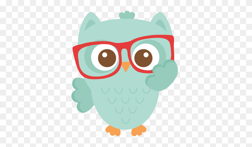 432x432 Daily Freebie Miss Kate Cuttables Nerdy Owl Scrapbook - Reading Owl Clipart
