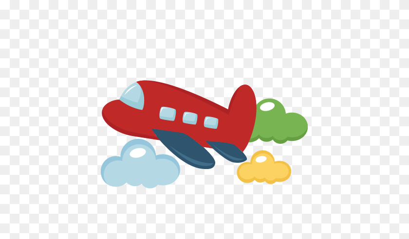 432x432 Ежедневная Халява Мисс Кейт Cuttables Игрушечный Самолетик - Красный Самолетик Клипарт