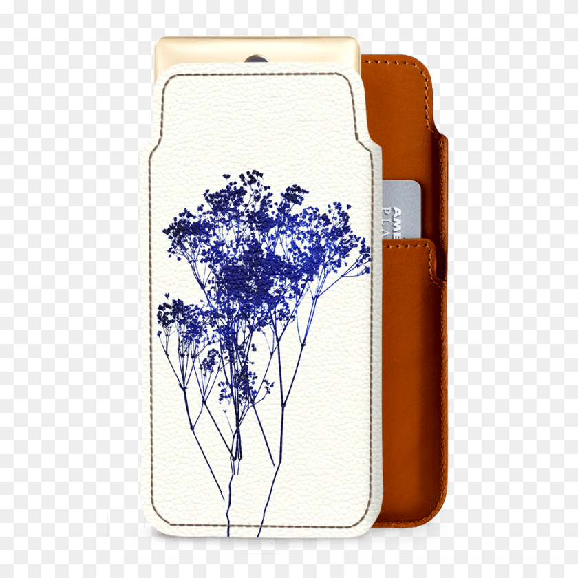 900x900 Dailyobjects Babys Breath Real Leather Sleeve Case Cover - Babys Breath PNG