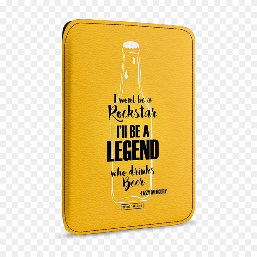 900x900 Dailyobjects Legends Of Beer Funda De Cuero Real Funda - Logotipo De Kindle Png