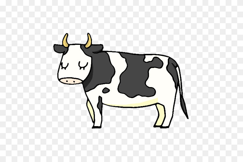 500x500 Молочный Скот Бык Бык Клипарт - Коровы Png