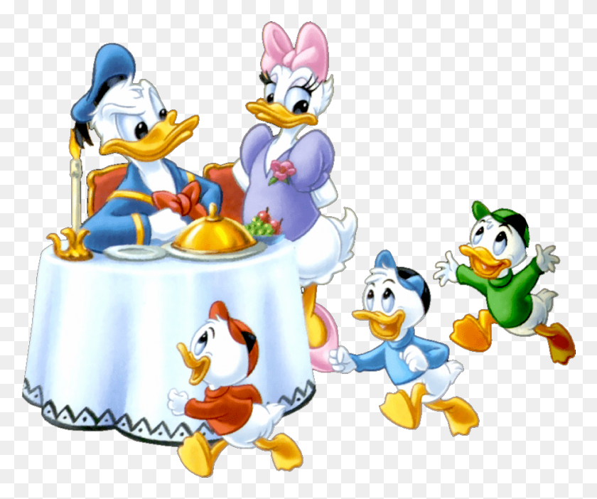 924x761 Daisy Y Donald Bailando Png / Daisy Duck Png