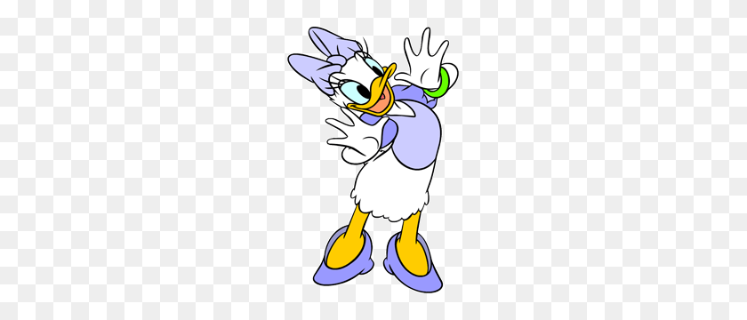 193x300 Daisy Duck - Daisy Duck PNG