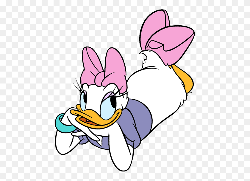 476x547 Daisy Duck Clip Art Disney Clip Art Galore - Relaxed Clipart