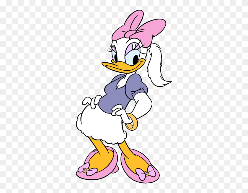 331x593 Imágenes Prediseñadas De Daisy Duck Disney Imágenes Prediseñadas En Abundancia - Pato Clipart Png