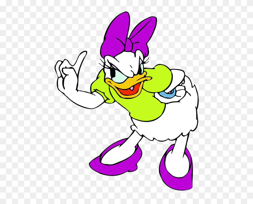 504x618 Imágenes Prediseñadas De Daisy Duck - Daisy Duck Clipart