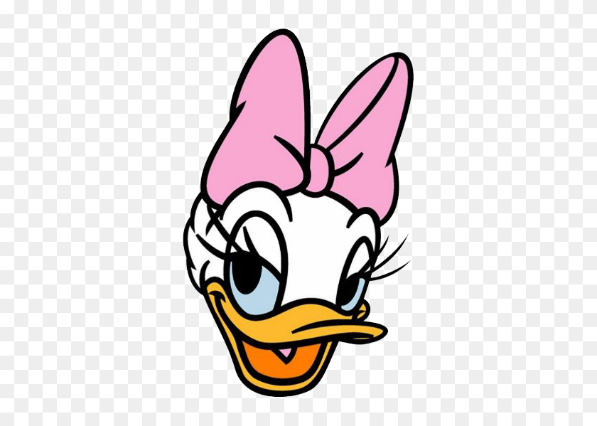 345x539 Daisy Duck Face Clipart - PNG Face