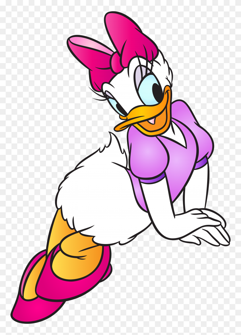 5631x8000 Daisy Duck Png Clipart - Daisy Clipart Free