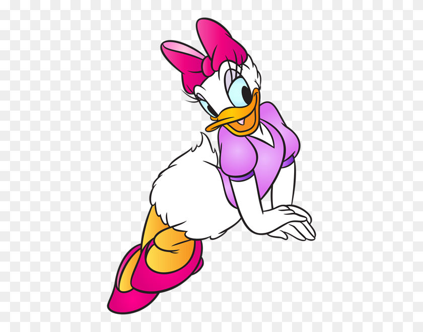 422x600 Daisy Duck Gratis Png Clipart Imagen De Arte Daisy Duck - Margarita Clipart Free