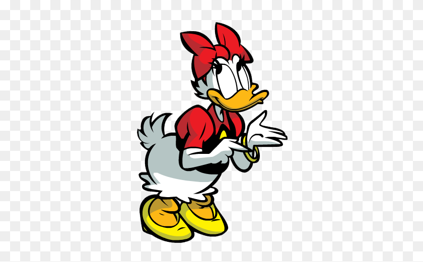 322x461 Daisy Duck La Imagen De Arriba Se Puede Copiar Para Usar Como Enlace Hacia Atrás - Duck Dynasty Clipart