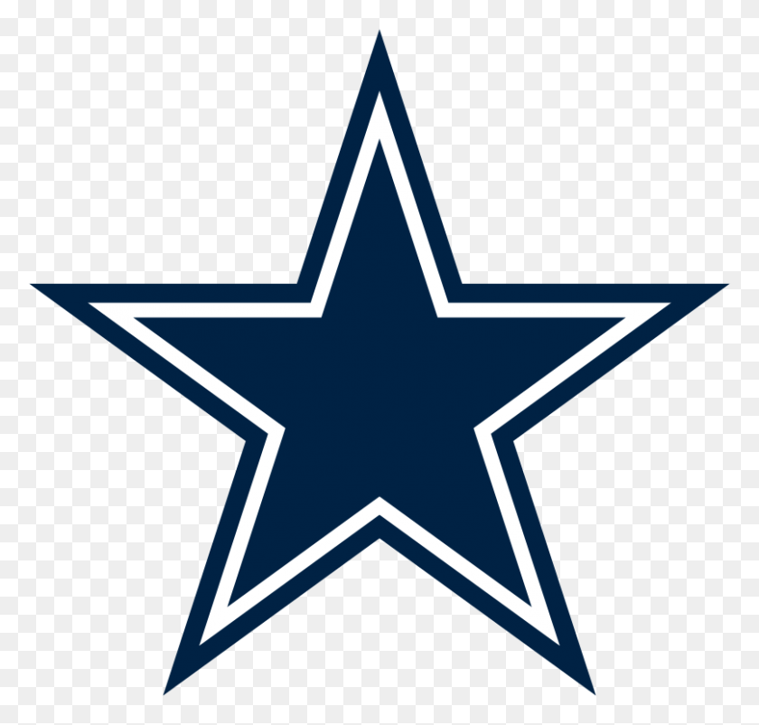 807x768 Dallas Cowboys - Estrella Vector Png
