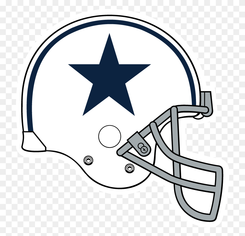 732x750 Clipart De Los Dallas Cowboys - Eagles Football Clipart