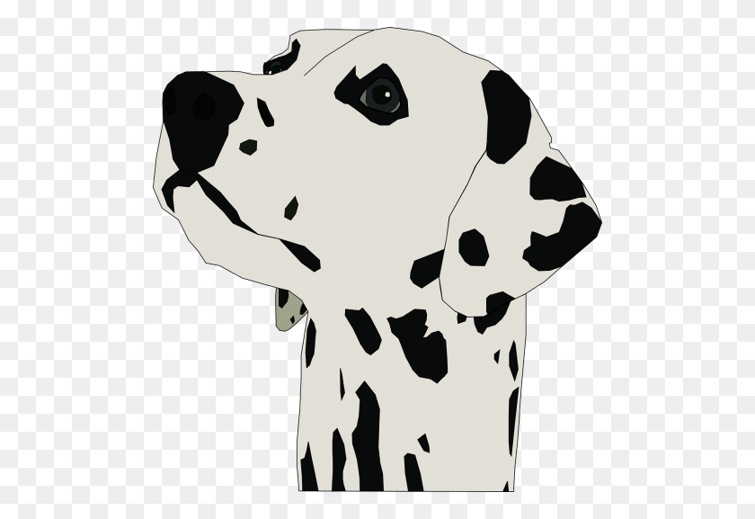 500x517 Dalmatian, Canine, Dog, Pet, Domestic - Dalmatian Clipart