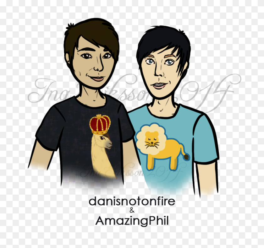 923x865 Dan Howell And Phil Lester - Phil Lester PNG