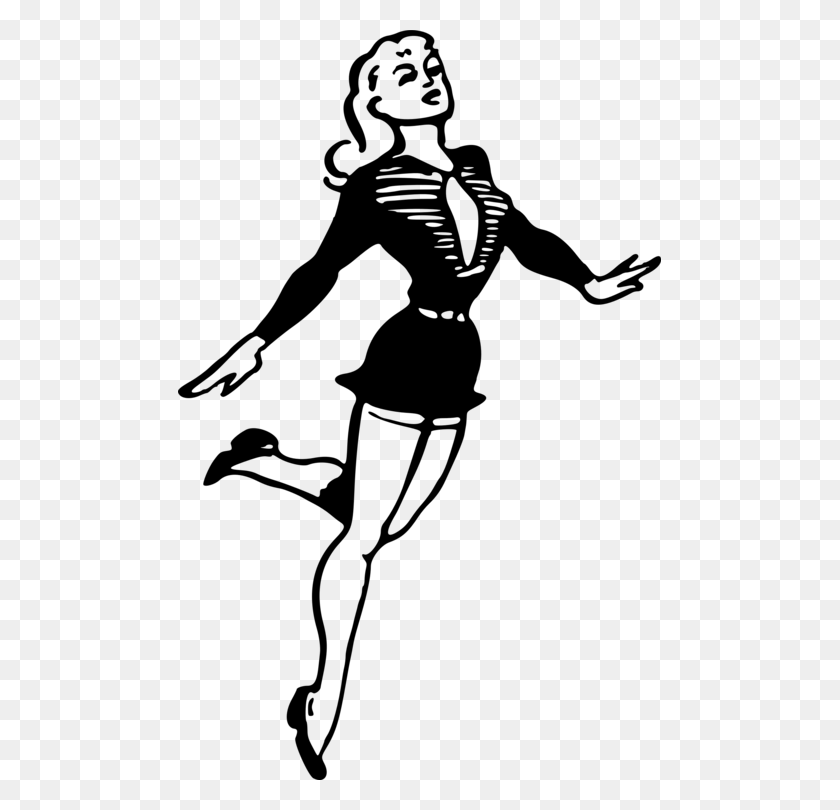483x750 Dance Computer Icons Woman Drawing Female - Fashion Girl Clipart