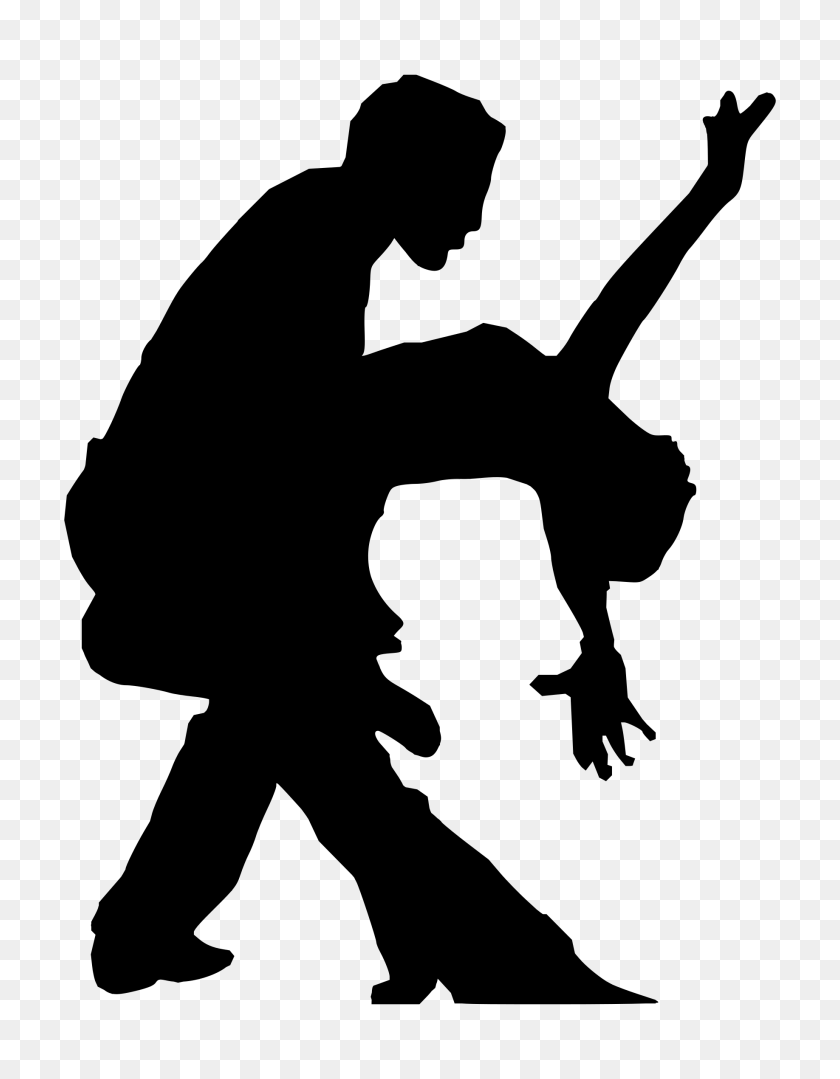 1836x2400 Dancer Clipart Homecoming Dance - Dance Clipart Black And White