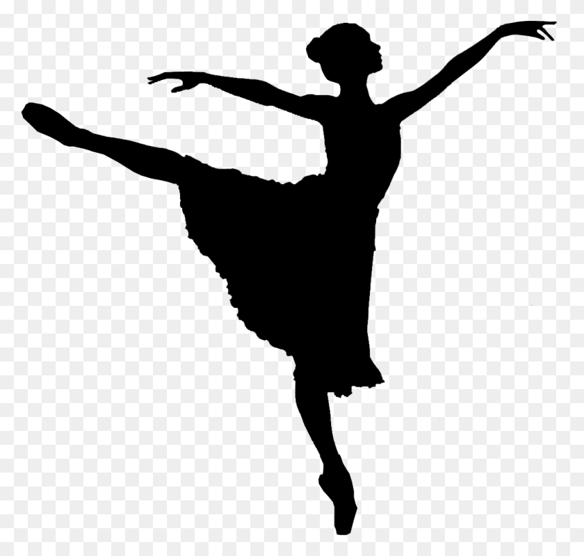 1035x982 Dancer Clipart Silhouette Leap Free Clipart Images - People Dancing PNG