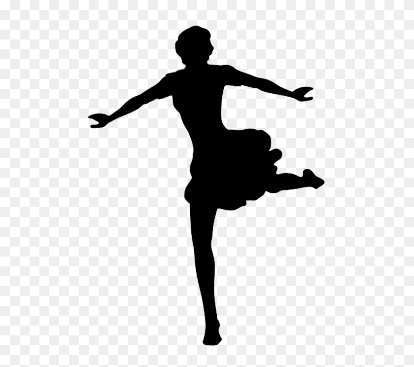 531x684 Dancer Silhouette - Dance Clipart PNG