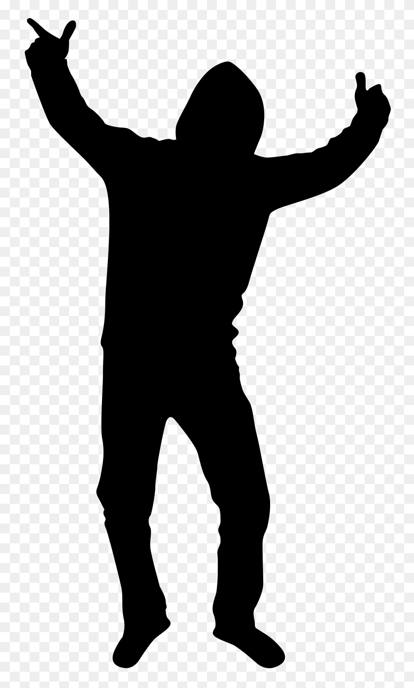4681x8000 Dancing Boy Silhouette Clip Art Png - Victory Clipart