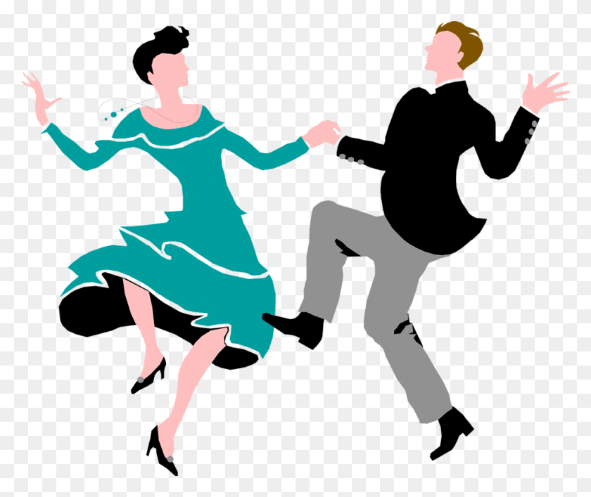 958x795 Dancing Clipart Couple Dance - Free Clip Art Happy Dance