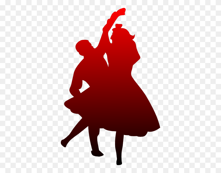 378x599 Танцующая Пара В Красных Очках Картинки На Спину - Танцующий Скелет Клипарт