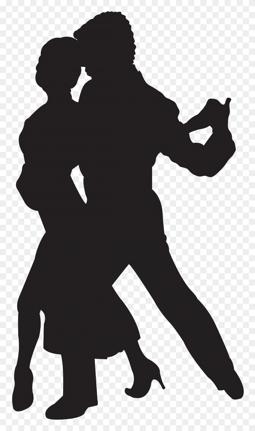 4591x8000 Dancing Couple Silhouette Png Clip - Physical Clipart