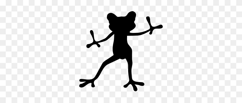 300x300 Dancing Frog Mom Or Dad Family Sticker - Mom Clipart Black And White