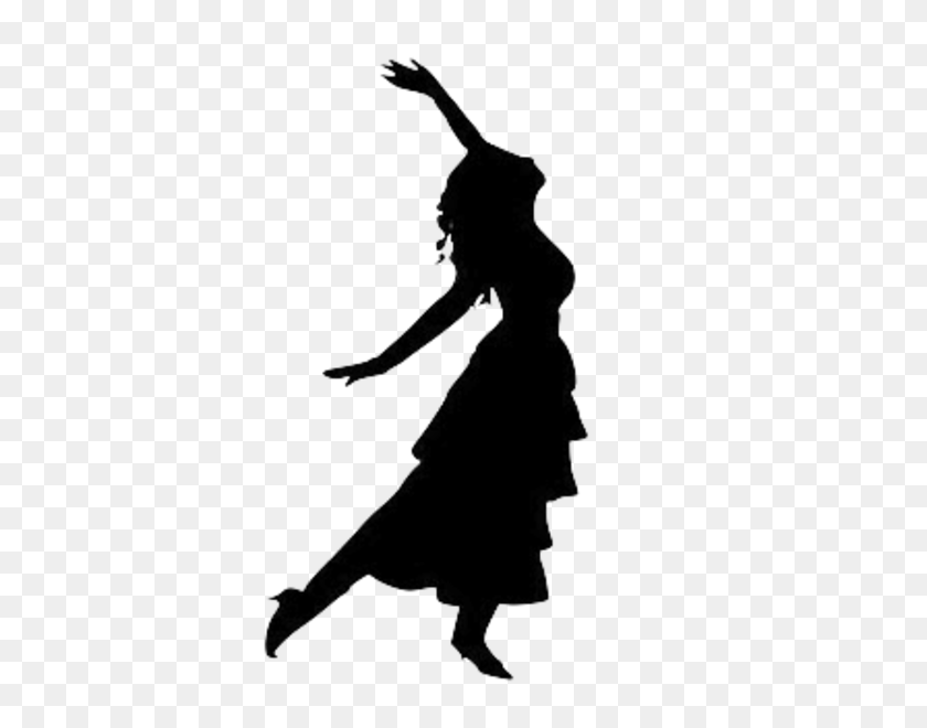 450x600 Танцующая Девушка Силуэт Картинки Люди Девушка - Девушка Силуэт Клипарт
