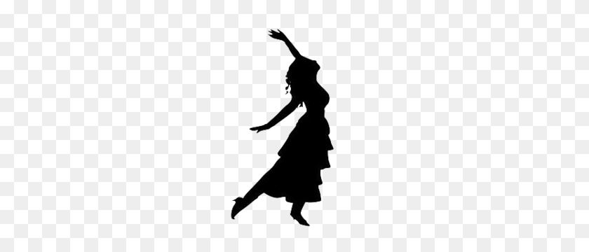 225x300 Dancing Girl Silhouette Free Images - Free Dance Clip Art