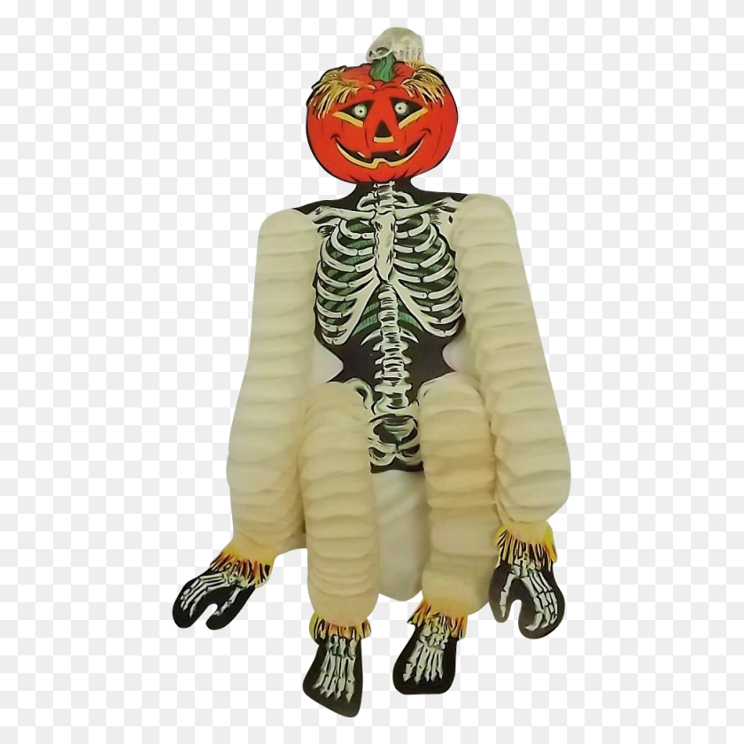 971x971 Танцующий Скелет С Головой Джека О Фонаря Висит Хэллоуин - Танцующий Скелет Png