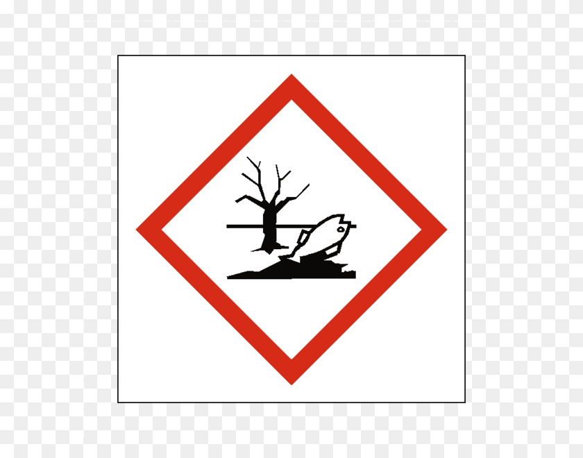 600x600 Dangerous To The Environment Coshh Sign Pvc Safety Signs - Clip Art Safety Symbols