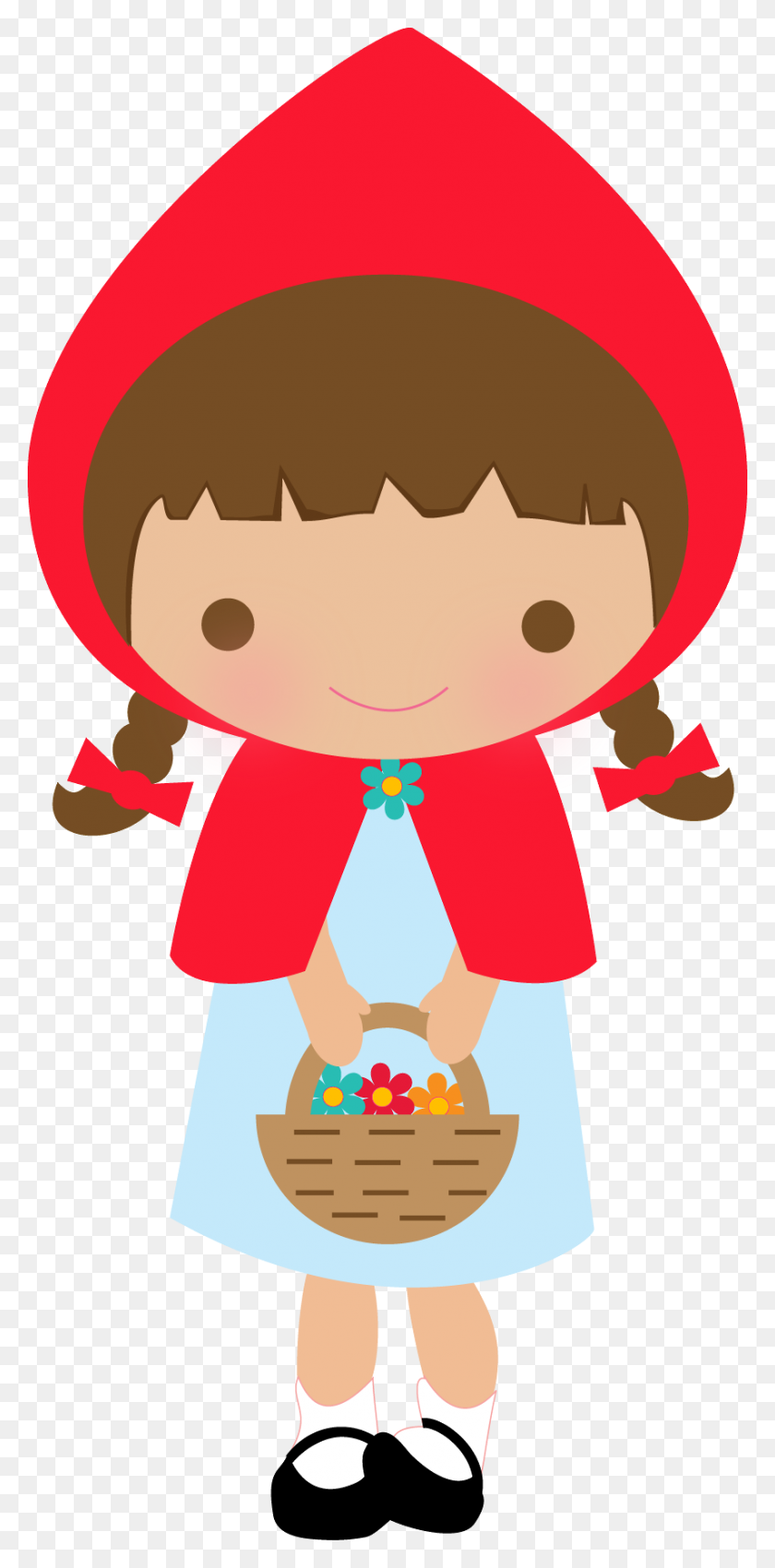 853x1794 Danielle M - Little Red Riding Hood Clipart