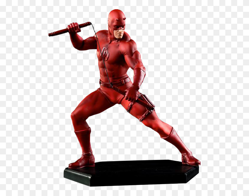 517x600 Daredevil Art Scale Statue - Scale Figure PNG
