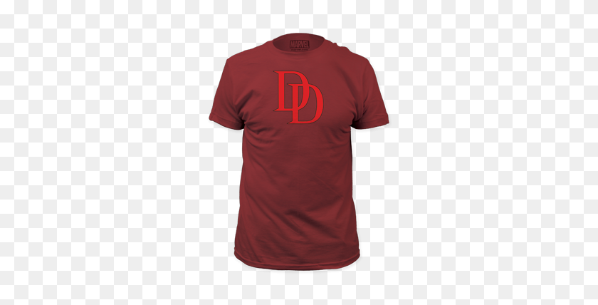 296x368 Daredevil Logo Fitted Jersey Tee - Daredevil Logo PNG
