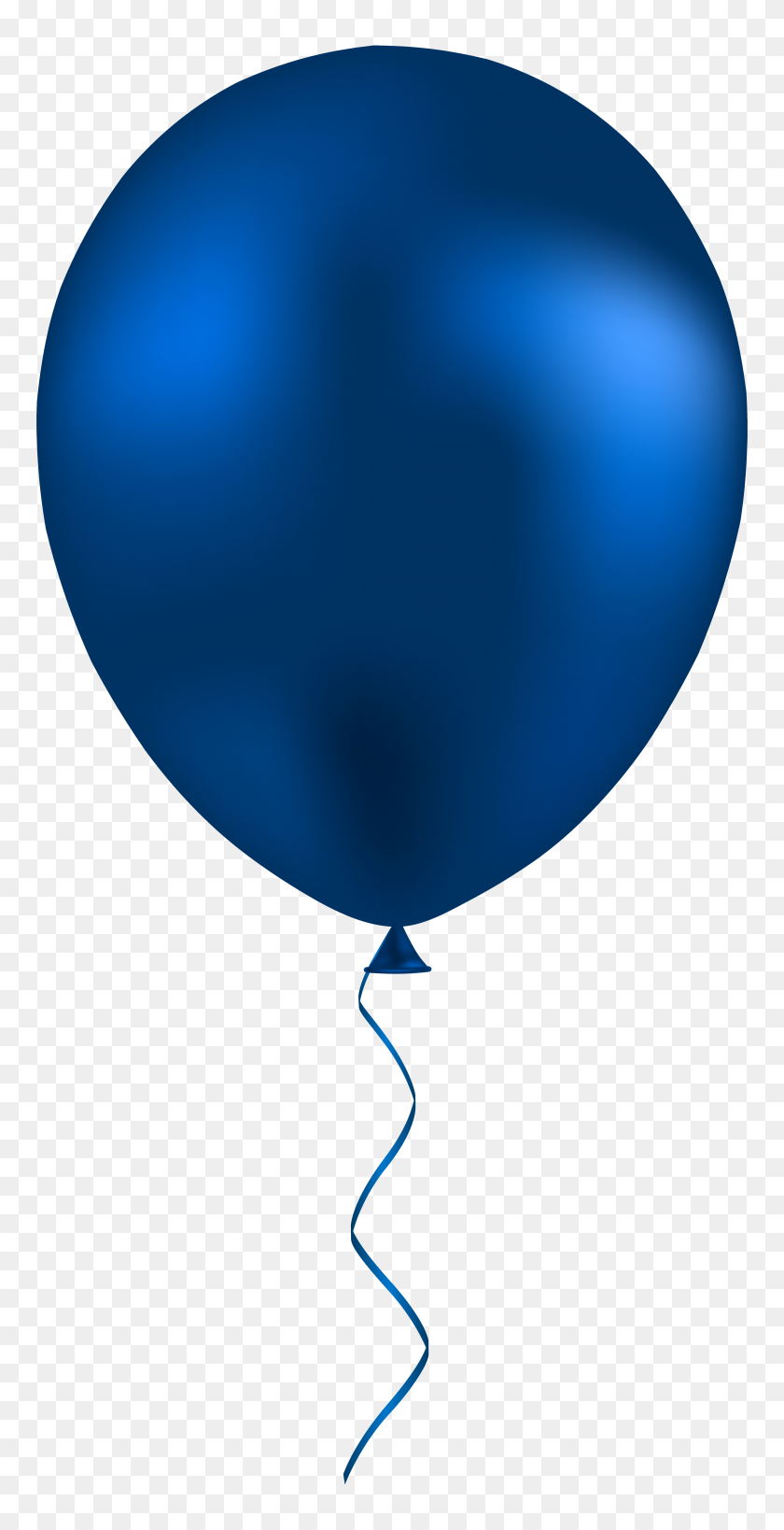 3954x8000 Dark Blue Balloon Png Clip Art - Silver Balloons PNG